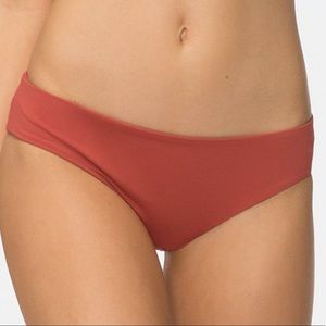 Rust Ali Full-coverage bikini bottoms